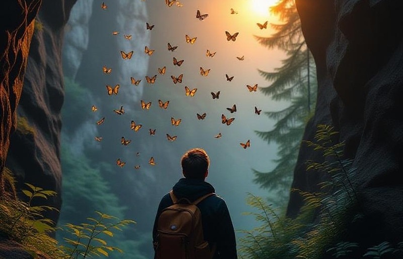 Die Schmetterlinge der Spitzenbachklamm / Grok und Ulli